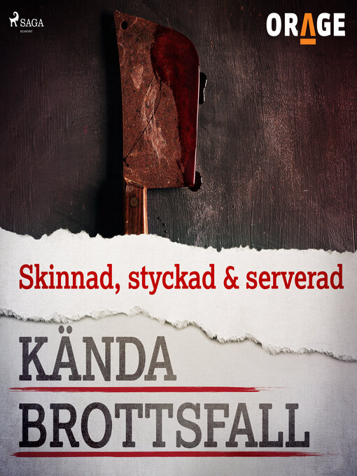 Title details for Skinnad, styckad & serverad by Orage - Wait list